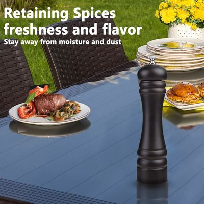 Manuale Ceramica Core Pepper Spice Grinder utensili da cucina di legno olandese in grinder di pepe riempito