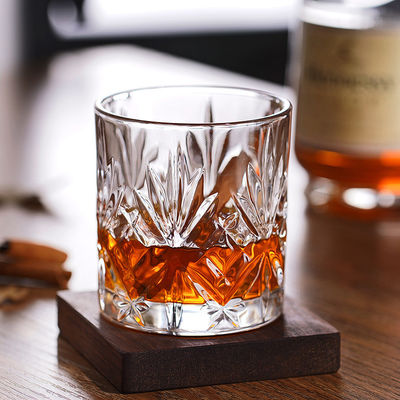 340ml di lusso cristallo lucido di design rock inciso lusso whisky birra bicchieri