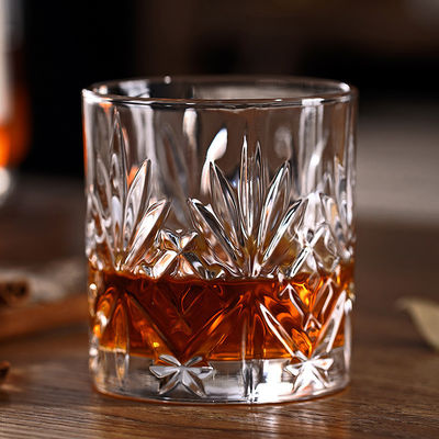 340ml di lusso cristallo lucido di design rock inciso lusso whisky birra bicchieri