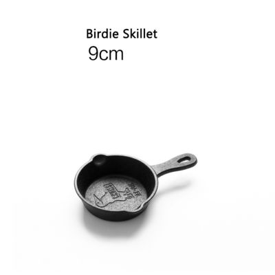 Acciaio da cucina in ferro fuso antiaderente pre-stagionato Skillet nero sostenibile per esterni