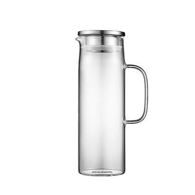 Zapper per succhi per uso domestico con vetro ad alto borosilicato ispessito e coperchio in acciaio inossidabile