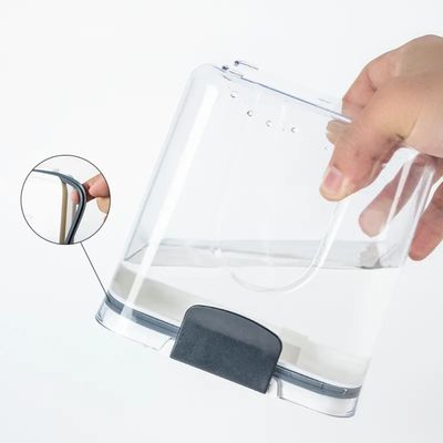 Tipo di cucina in piedi contenitori per la conservazione di alimenti in PET in plastica trasparenti e ermetici 4pc
