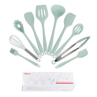 Set di utensili da cucina per ristoranti in 10 pezzi con maniglia e tavola da taglio in gel di silice