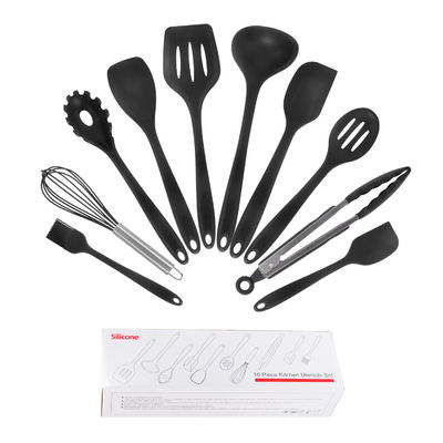Set di utensili da cucina per ristoranti in 10 pezzi con maniglia e tavola da taglio in gel di silice