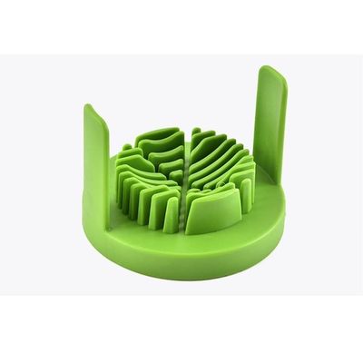 Set di tagliatrici per uova 3 tagliatrici per fette sottili facile strumento manuale di taglio di uova in plastica in PP con supporto per tagliatrici