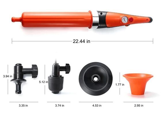 Sostenibile drain Augers Bagno Bagno Tubo Bagno per Soluzione di pulizia a pressione d'aria