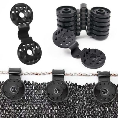 Clips per ombra di stoffa presa di serratura pesante per una varietà di ombra solare rete e plastica maglia clip