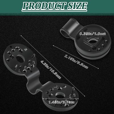 Clips per ombra di stoffa presa di serratura pesante per una varietà di ombra solare rete e plastica maglia clip