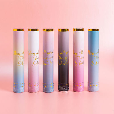 Cannone di polvere di confetti con logo personalizzato- 100 cm di polvere di fumo cannoni di confetti