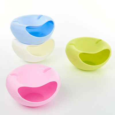 Massimizza il tempo di merenda con questo contenitore a doppio strato di frutta secca e portatelefoni