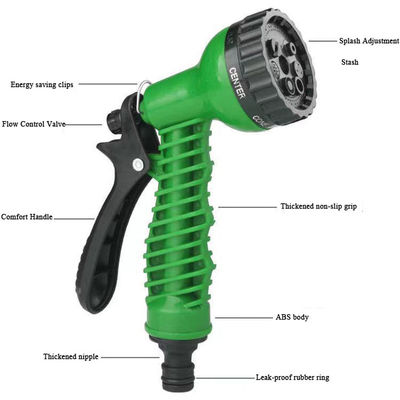 Irrigazione semplificata Magico flessibile espandibile tubo di giardino riscaldato 25-200FT con pistola da spruzzo