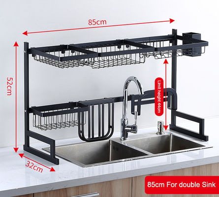 Organizzatore di piatti per la cucina, organizzatore di posate per l'essiccazione dei piatti