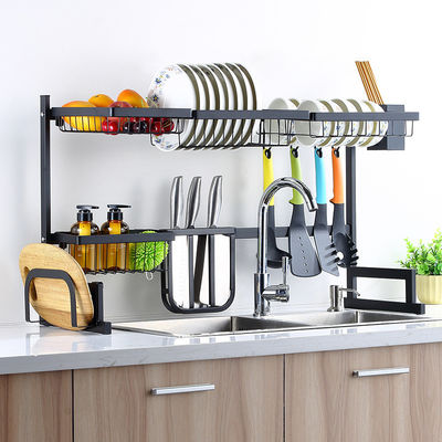 Organizzatore di piatti per la cucina, organizzatore di posate per l'essiccazione dei piatti