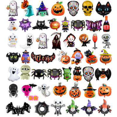 Plastico per Halloween zucca gonfiabile Tombstone zucche con LED Perfetto per Halloween