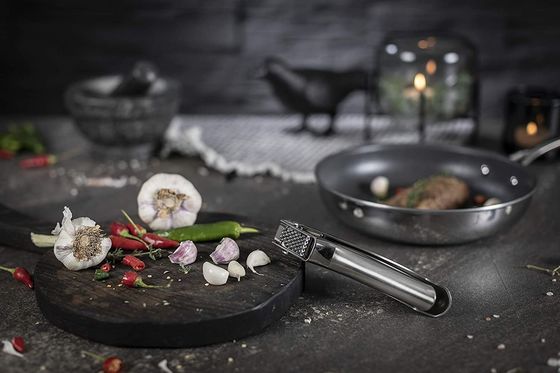 Multi Kitchen Grater Press di aglio in acciaio inossidabile caldo per dispositivi di cucina sostenibili