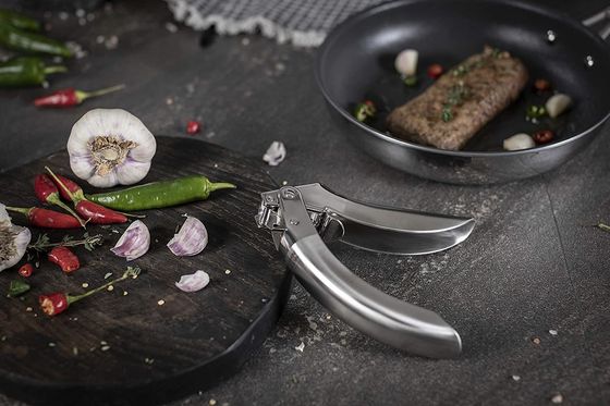 Multi Kitchen Grater Press di aglio in acciaio inossidabile caldo per dispositivi di cucina sostenibili