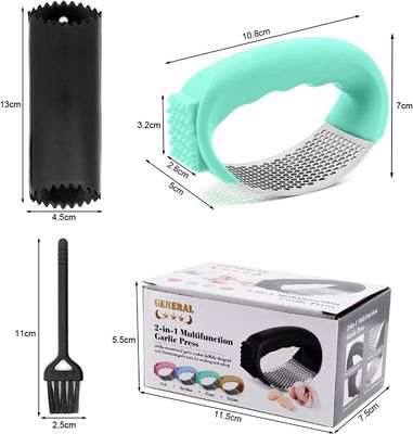 Campioni gratuiti Macinatrice di aglio in acciaio inossidabile per accessori di cucina sostenibili