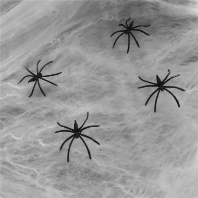 Polyester Spider Web Filato di cotone Casa infestata Decorazione per Halloween Party Requisiti
