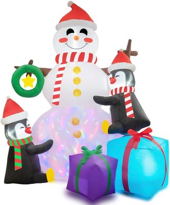 Decorazioni di festa in poliestere Ornamenti con luci di Natale a LED Babbo Natale navidad