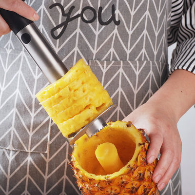 Tagliatrice manuale di frutta in acciaio inossidabile da 24*11 cm con lama affilata e maniglia staccabile