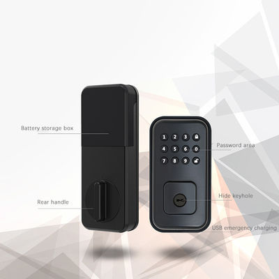 Proteggi la tua porta con il blocco intelligente digitale a batteria e l'app Wi-Fi TTlock Tuya