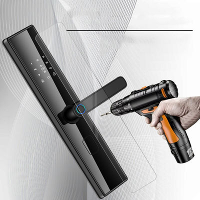 Maniglia digitale di porta di sicurezza esterna con Tuya Ttlock e riconoscimento delle impronte digitali
