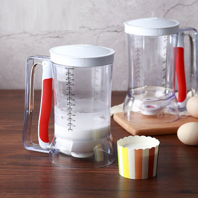 Dispensatore di pasta di farina di 17x11.4x18.7cm per pancake Cookie Cake Muffin Separator
