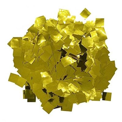 Purple 2*5cm Party Popper Confetti Cannon Biodegradabile Rettangolo Rotondo Forma di Cuore Verde Bianco Nero Confetti Fogli d'Oro Free Sample