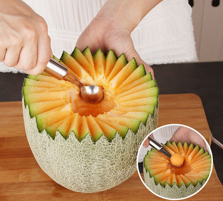 Ristorante cucina gadget set 6 pezzi in acciaio inossidabile utensili da frutta multifunzionale