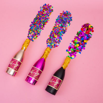 Logo personalizzato bottiglia di champagne Popper festa l'ultimo accessorio di celebrazione dell'anno