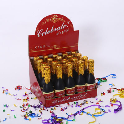 Logo personalizzato bottiglia di champagne Popper festa l'ultimo accessorio di celebrazione dell'anno