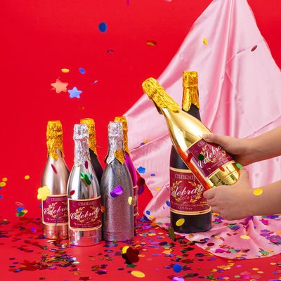 Logo personalizzato bottiglia di champagne Popper festa l'ultimo accessorio di celebrazione dell'anno