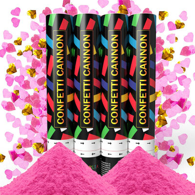 Polvere di fumo usa e getta, bastoncini di confetti, cannoni perfetti per rivelare il sesso, rivelazioni.