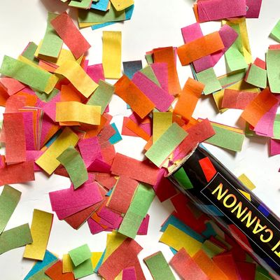 Polvere di fumo usa e getta, bastoncini di confetti, cannoni perfetti per rivelare il sesso, rivelazioni.