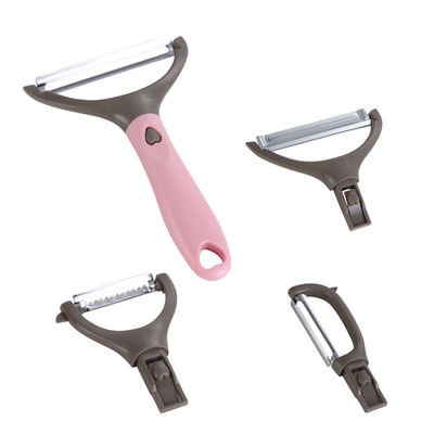 4 Pcs Kitchen Gadget Set Peeler multifunzionale per la buccia di patate in ristorante