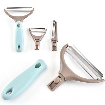4 Pcs Kitchen Gadget Set Peeler multifunzionale per la buccia di patate in ristorante