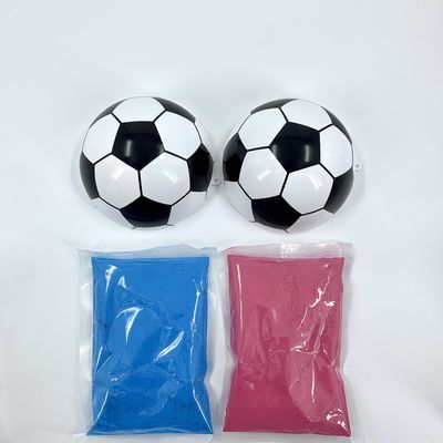 Sesso rivelare Requisiti Confetti Polvere di riempimento 14*14*14cm Calcio per le celebrazioni del bambino