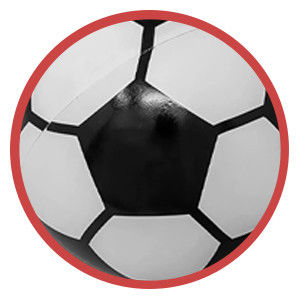 Sesso rivelare Requisiti Confetti Polvere di riempimento 14*14*14cm Calcio per le celebrazioni del bambino