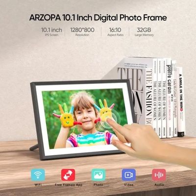 Rifornimento ingrosso 10 pollici 16g WiFi LCD Cloud Video Download Frameo Digital Photo Picture Frame