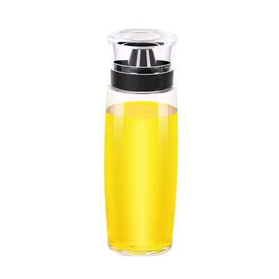 Spruzzatore di olio di vetro Dispensatore di aceto Bottiglia 280ml 9.5oz con pompa di misura