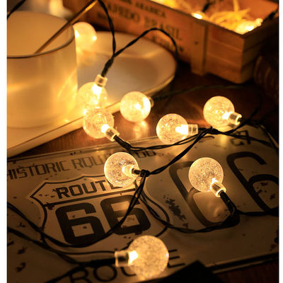 PVC caldo bianco trasparente lampadine vintage Ghirlanda luci per decorazioni di nozze fata 5-102m