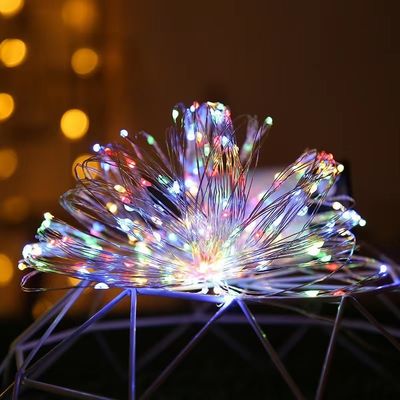 7/22/32m Acque resistenti LED Solar Copper Wire Luci per alberi di Natale con materiale PVC caldo