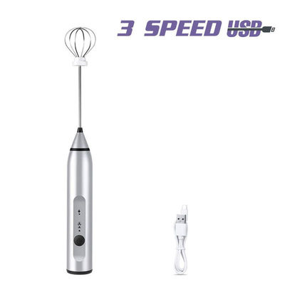 Sostenibile ricaricabile USB Spumante elettrico per latte Logo personalizzato Mixer automatico di caffè