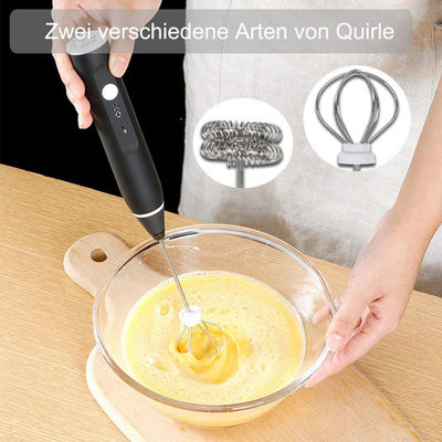 Sostenibile ricaricabile USB Spumante elettrico per latte Logo personalizzato Mixer automatico di caffè