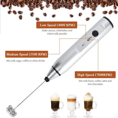Sostenibile ricaricabile USB Spumante elettrico per latte Logo personalizzato Mixer automatico di caffè