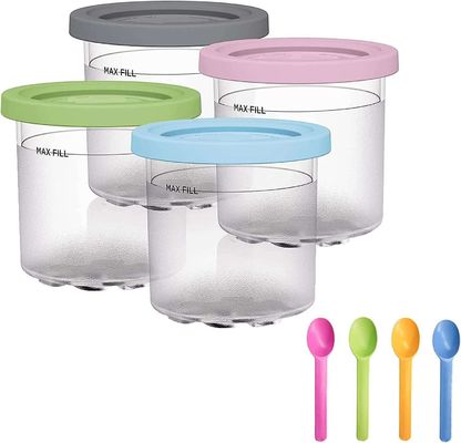 4 Pcs 600ML contenitori di gelato per NC299AMZ NC300s serie Riutilizzabile ed ecologico