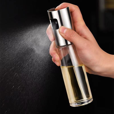 304 Acciaio inossidabile Spruzzatore di olio atomizzato Bottiglia di olio portatile per altri utensili da cucina