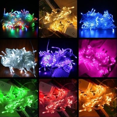 Acqua resistente all'aria aperta 300m LED viola Fairy Lights Corde Ghirlanda per Decorazioni natalizie