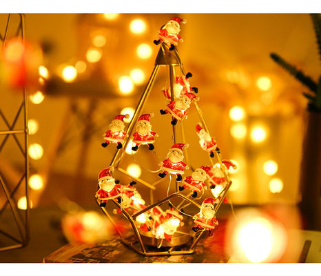 Fairy Star Lights LED String Nero Luci di Natale Decorazioni con logo personalizzato