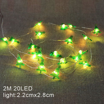Luci di Natale a LED rosso Uomo di neve a corda Babbo Natale Stella Prodotto decorativo per le vacanze